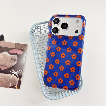 Retro Jelly Floral iPhone Case - Translucent Y2K Flower Polka Dot Cover