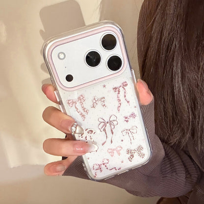 French Coquette Leopard Print Bow Case for iPhone