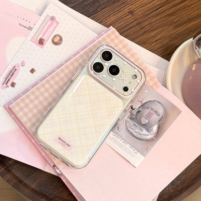 Preppy Pastel Plaid Pattern Case for iPhone