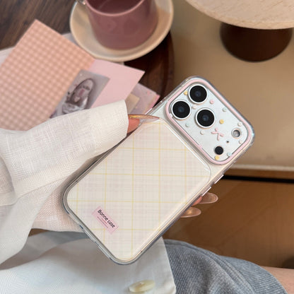 Preppy Pastel Plaid Pattern Case for iPhone