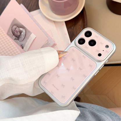 Minimalist Mini Bow Pattern Case for iPhone